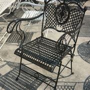 sedie da giardino in ferro