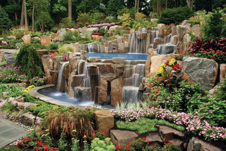 Sassi per giardini elementi progettazione giardini sassi per ... Come sistemare un giardino
